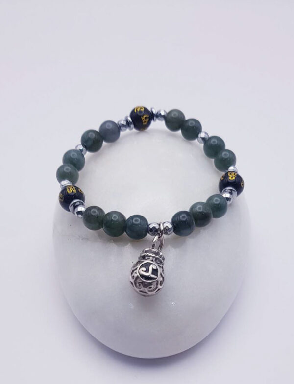 Sterling Silver "Hua Namo" Bracelet HB8M002