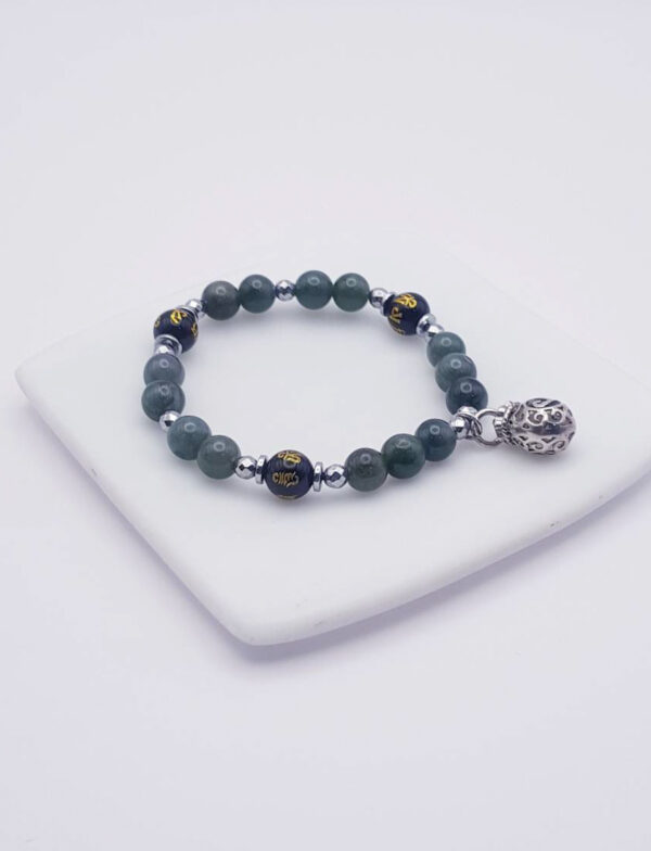 Sterling Silver "Hua Namo" Bracelet HB8M002